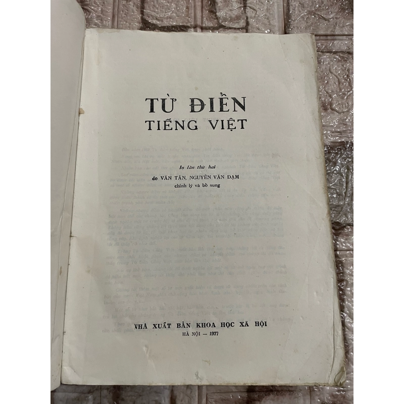 Từ điển Tiếng Việt - Sách khổ lớn 458260