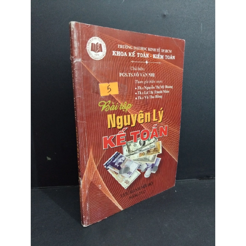 [Phiên Chợ Sách Cũ] Bài Tập Nguyên Lý Kế Toán - Võ Văn Nhị 0612 334159