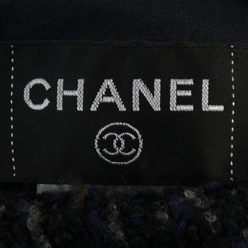 Jacket không cổ CHANEL P19972V11631 02A - Hàng hiệu Authentic 822179