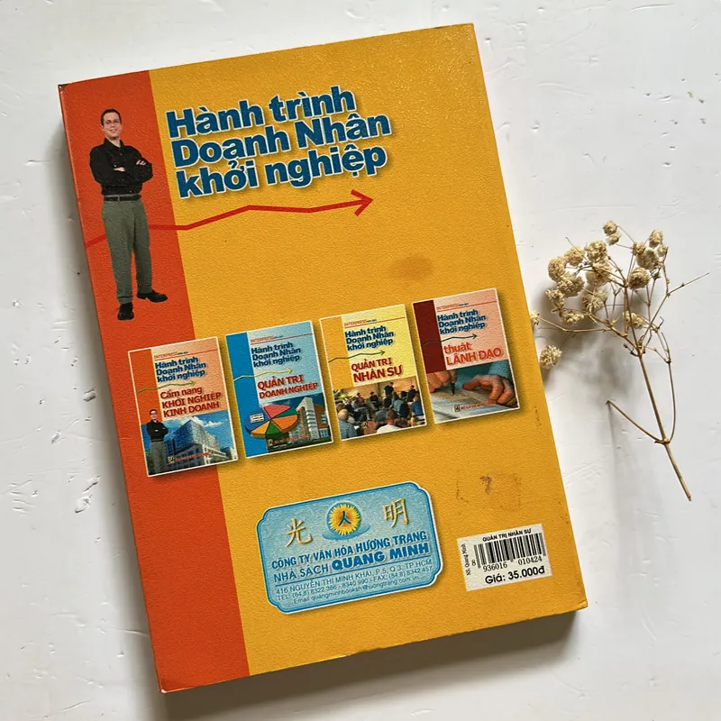Bán sách cũ - Hành trình doanh nhân khởi nghiệp - Quản trị nhân sự 567239