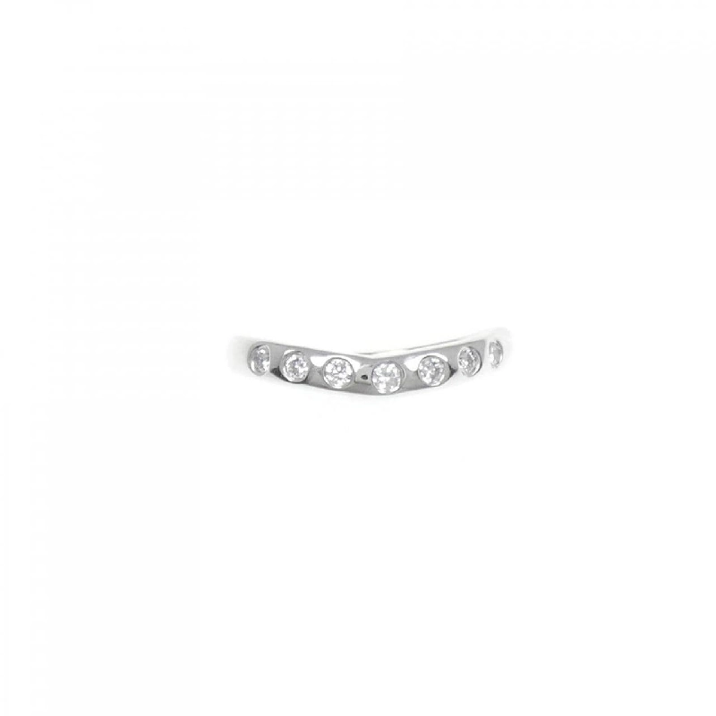 Nhẫn kim cương K18WG 0.14CT 670803