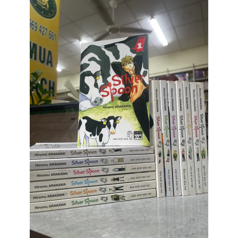 CHIẾC MUỖNG BẠC: SILVER SPOON (TẬP 1-TẬP 14) - HIROMU ARAKAWA  1018001