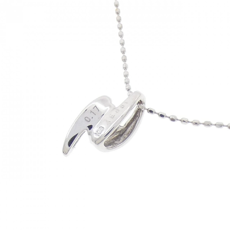 K18WG Dây chuyền kim cương 0.17CT - Hàng hiệu Chính hãng 861397