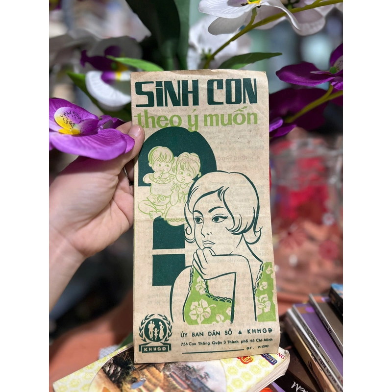 Tờ rơi sinh con theo ý muốn của uỷ ban dân số quận 3, 199x 443573