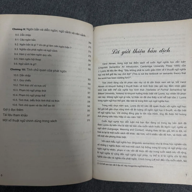 Ngữ nghĩa học dẫn luận - John Lyons 1035340