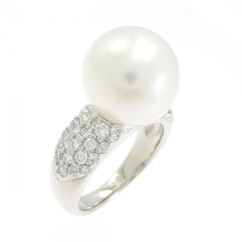 Nhẫn ngọc trai trắng PT900 12.4mm - Hàng hiệu Authentic 849527