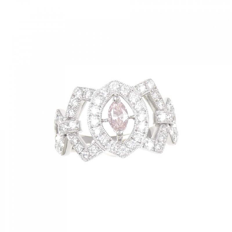 Nhẫn kim cương hồng PT900 0.200CT - Hàng hiệu Authentic 855347