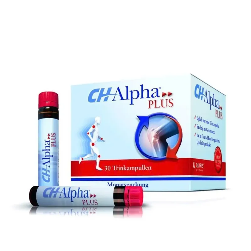 (Hàng CTY mới) Collagen CH Alpha Plus Dạng Nước Hỗ Trợ Xương Khớp 25mlx30pcs nhập khẩu Đức 736068