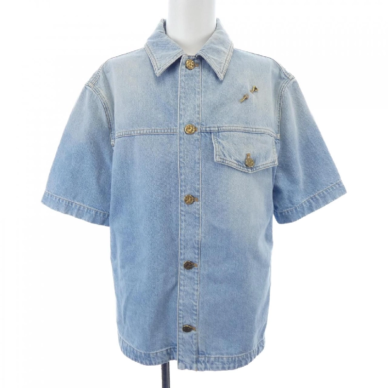 Áo sơ mi ngắn tay denim LOUIS VUITTON HLS50WEU6 - Hàng hiệu Authentic 892880