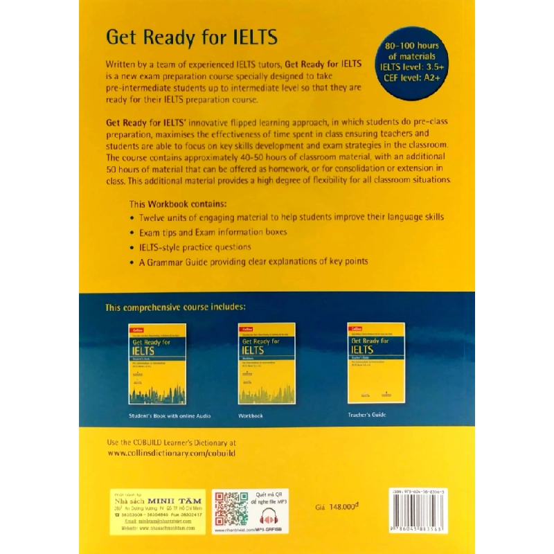 Collins - Get Ready For IELTS - Workbook - Pre-Intermediate - Fiona Aish, Jane Short, Rhona Snelling, Jo Tomlinson, Els Van Geyte 279878