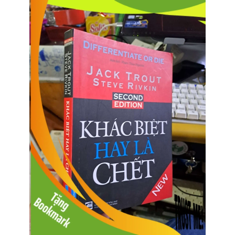 (TẶNG BOOKMARK) Khác biệt hay là chết - Jack Trout - Steve Rivkin KỸ NĂNG RBK1008 945863