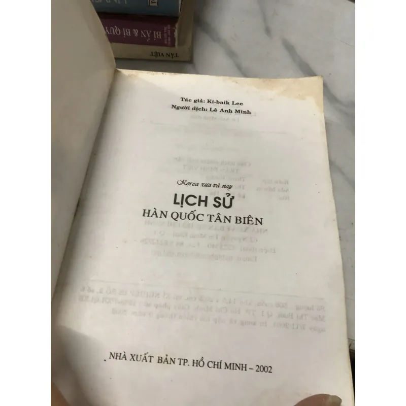 Lịch sử Hàn Quốc Tân Biên - Lê Anh Minh dịch  1041781