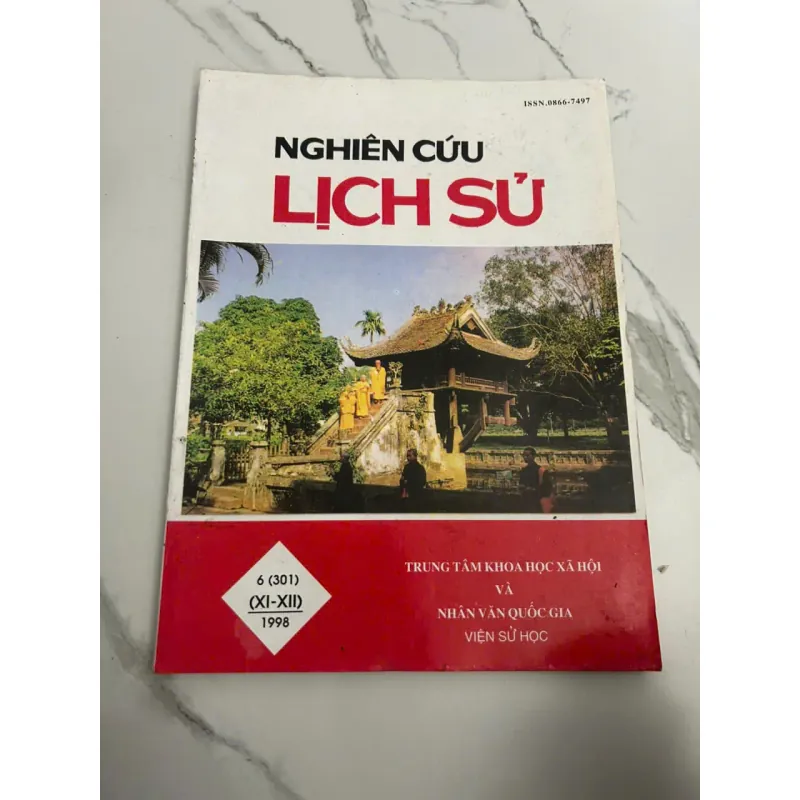 Tạp chí Nghiên cứu Lịch sử - Số 6 (301) - Tháng 11-12/1998 703400