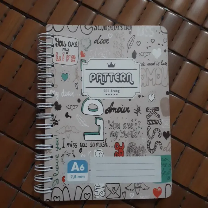 Vở ghi chép tay A6 780102
