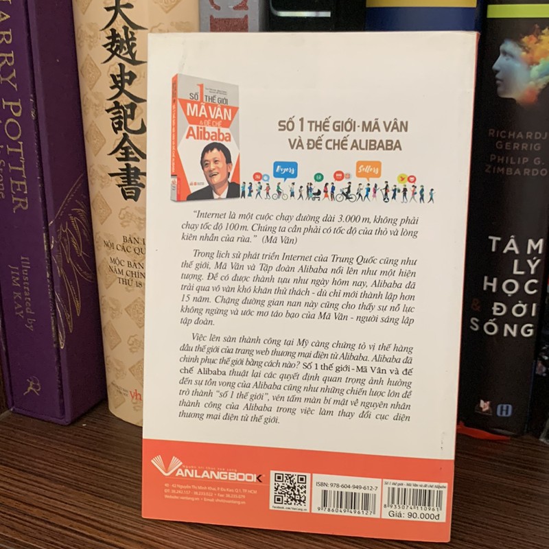 Sách kinh doanh:Số 1 Thế Giới - Mã Vân Và Đế Chế Alibaba (mới 80%) 150099