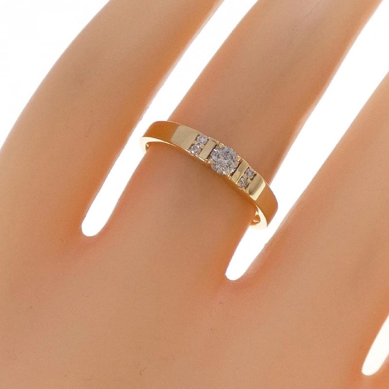 Nhẫn kim cương K18YG 0.16CT - Hàng hiệu Authentic 851807