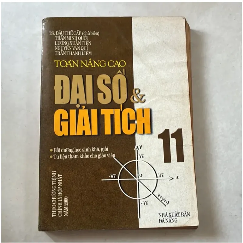 Toán nâng cao Đại số & Giải tích/ hình học/ lượng giác 11 (3 cuốn) 740051