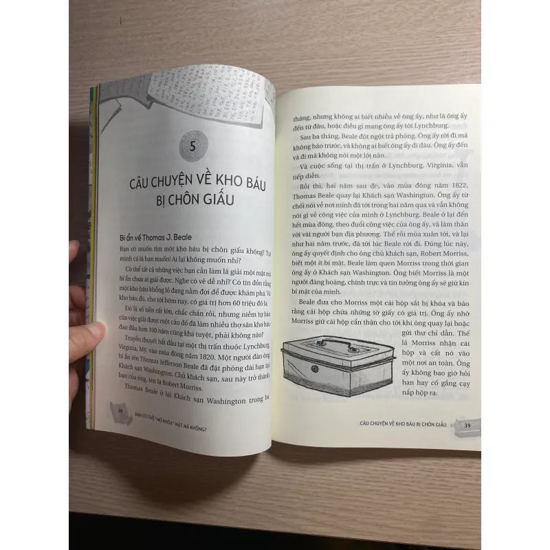 Sách Truyện Bạn Có Thể 'Mở Khoá' Mật Mã của Ella Schwartz mới 90% 959915