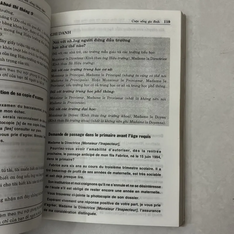 500 mẫu thư tín Pháp - Việt dùng trong đời sống hằng ngày 719315