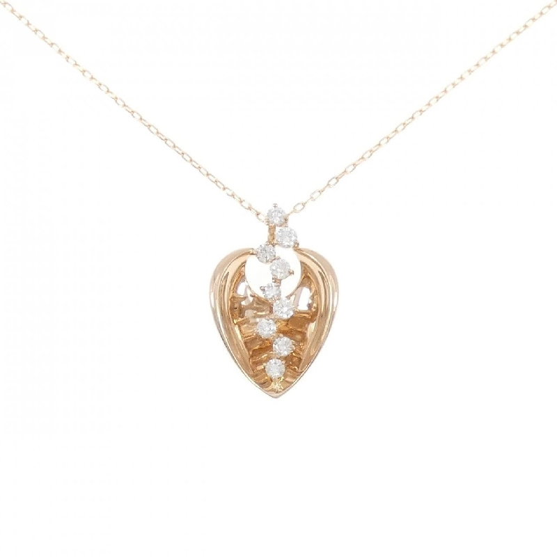 K18PG Dây chuyền kim cương 0.39CT - Hàng hiệu Chính hãng 859950