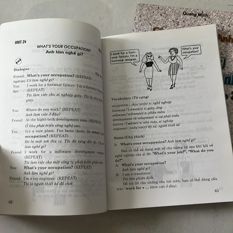 100 tình huống giao tiếp Tiếng Anh (2 tập) - Quang Minh 521489
