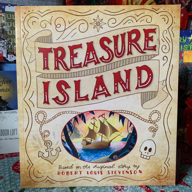 Sách tranh Treasure Island, Used, 90%, Picture Book For Kids 359715