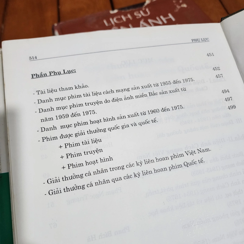 Lịch sử điện ảnh Việt Nam | 2 tập khổ to bìa cứng giấy láng 550310