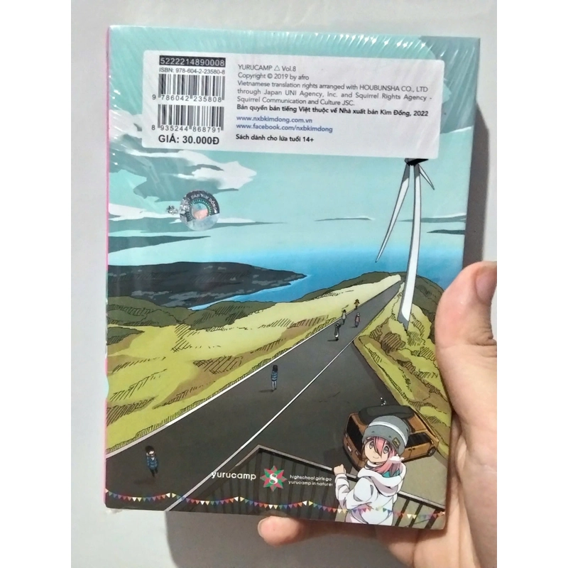 Truyện dã ngoại thảnh thơi tập 8 (rách seal) 463830