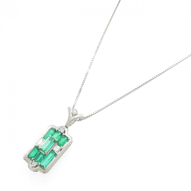 Dây chuyền ngọc lục bảo PT900/PT850 2.51CT - Hàng hiệu Authentic 856945