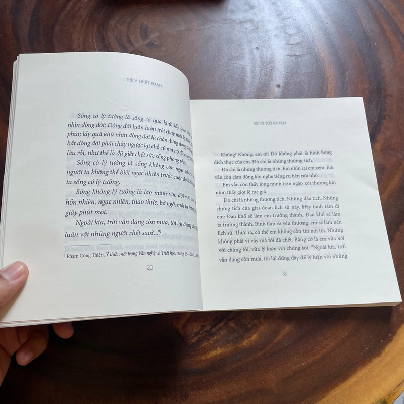 II Tựa sách: Nói Với Tuổi Hai Mươi - Thích Nhất Hạnh - 2019 454823
