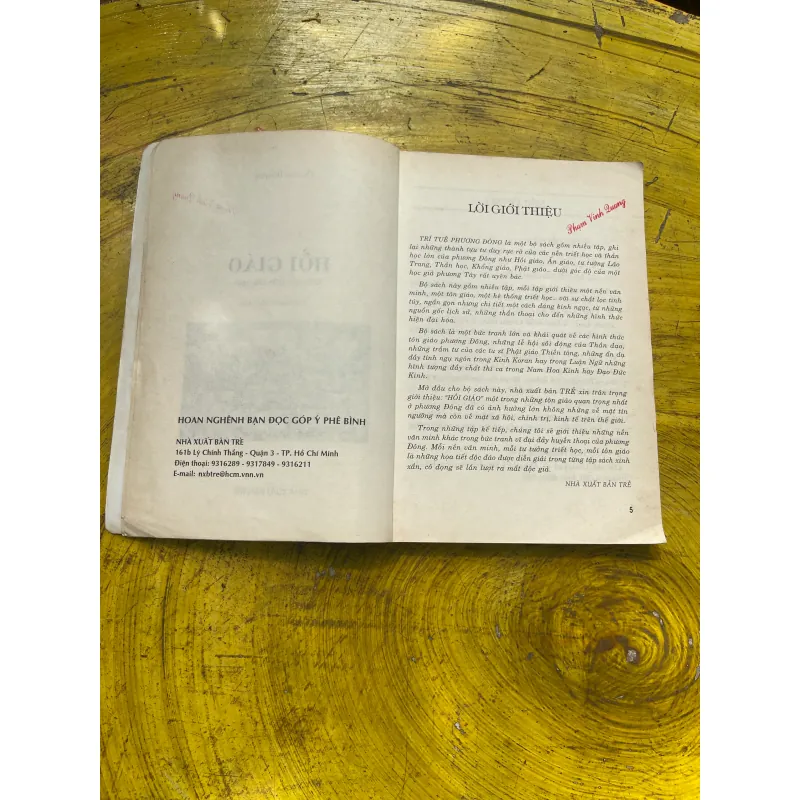 COMBO HỒI GIÁO TRÍ TUỆ PHƯƠNG ĐÔNG- NGHIÊN CỨU HỒI GIÁO VÀ HỒI GIÁO Ở VIỆT NAM 722916