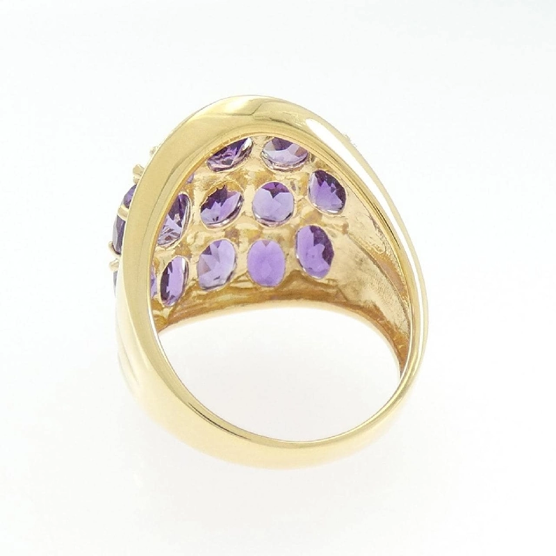 Nhẫn Amethyst K18YG - Hàng hiệu Authentic 848272