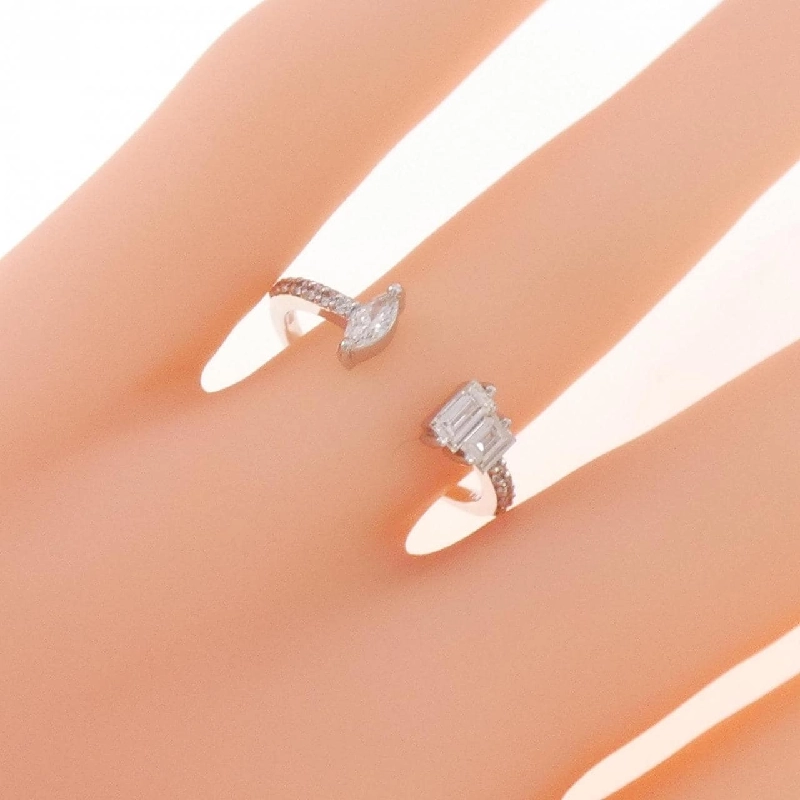 【Sản phẩm mới】Nhẫn kim cương K18WG 0.51CT 673535