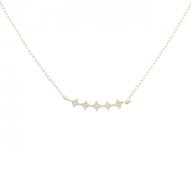 K10YG Dây chuyền kim cương 0.05CT - Hàng hiệu Authentic 856837