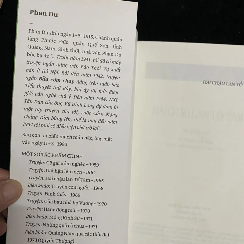 Hai chậu lan Tố tâm- Phan Du 1003146