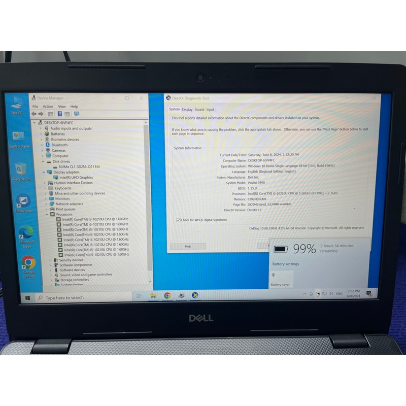 Laptop Dell Vostro 3490 160383