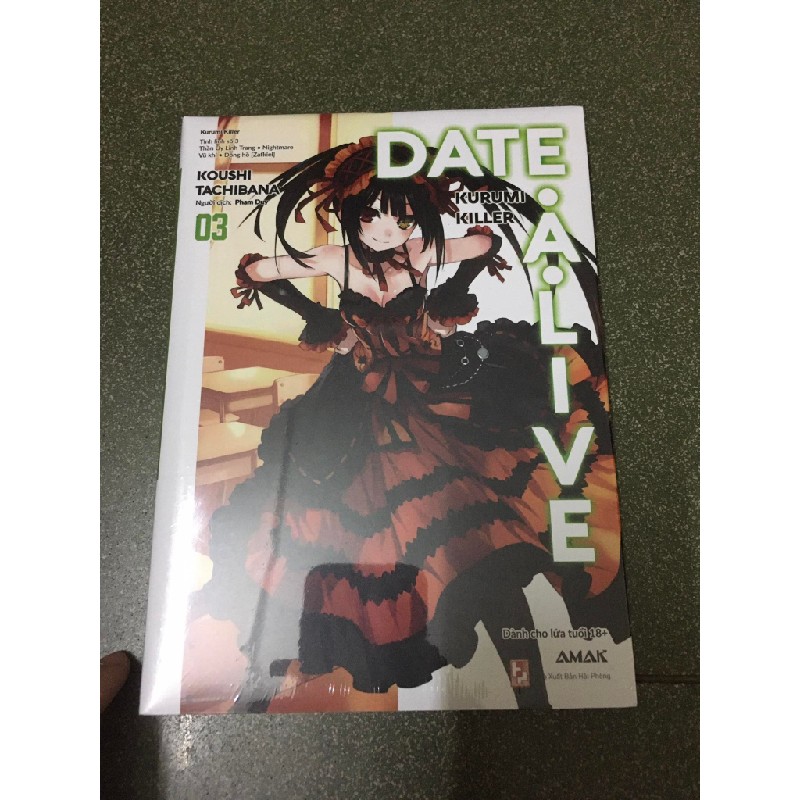 Light novel - Date A Live 3 3874