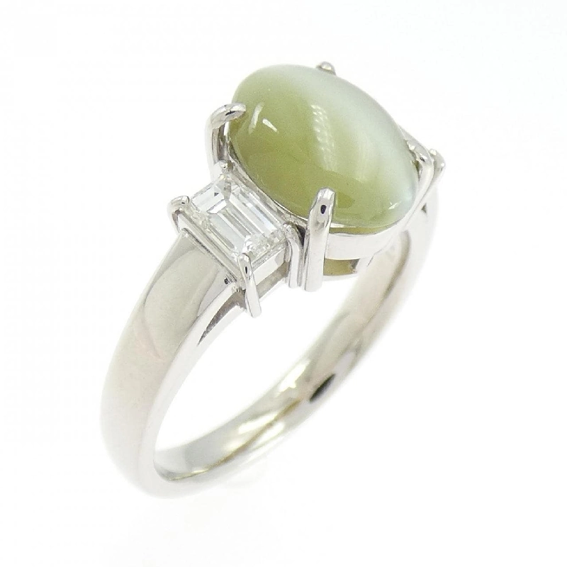 Nhẫn Chrysolite Cat's Eye PT900 2.74CT - Hàng hiệu Chính hãng 852417