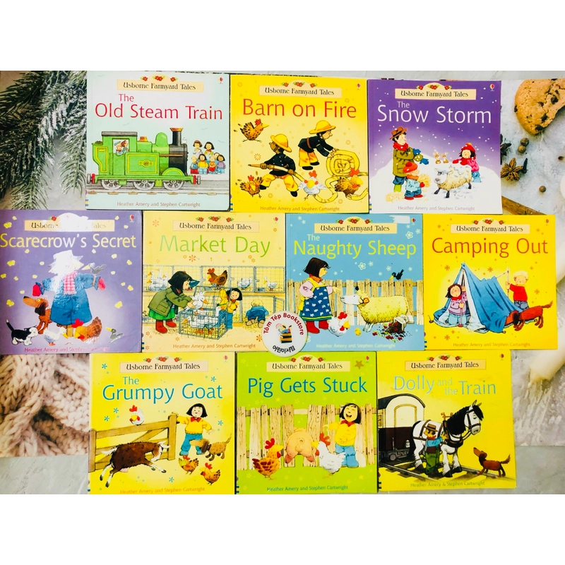 Sách tranh Usborne Farmyard tales 546050