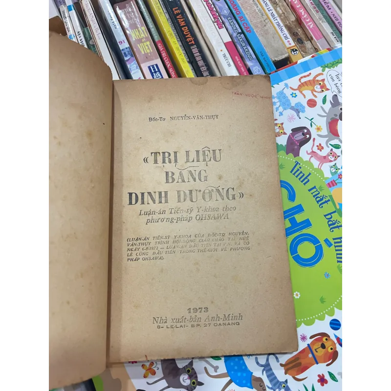 TRỊ LIỆU BẰNG DINH DƯỠNG - NGUYỄN VĂN THỤY 992924