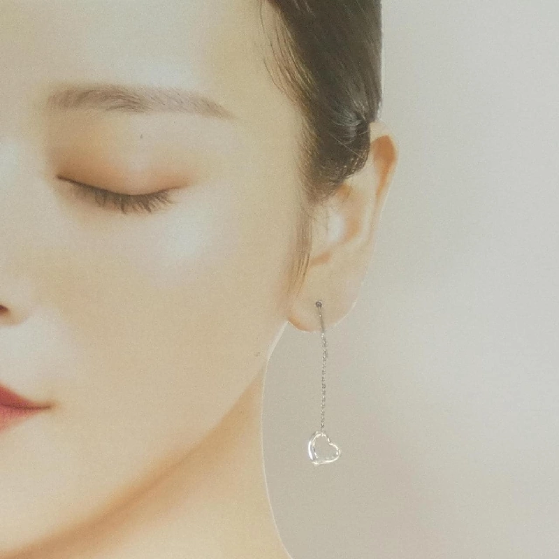 Bông tai Tiffany Open Heart Drop - Hàng hiệu Chính hãng 846226