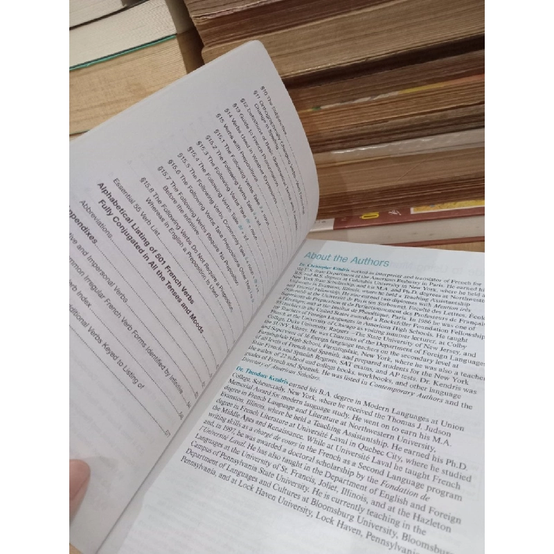 Barron's 501 French verbs - Christopher Kendris, Theodore Kendris 777169