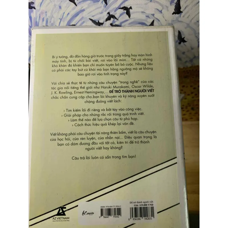 Để Trở Thành Người Viết (tuyển tập lời khuyên từ các tác gia trứ danh) 674960