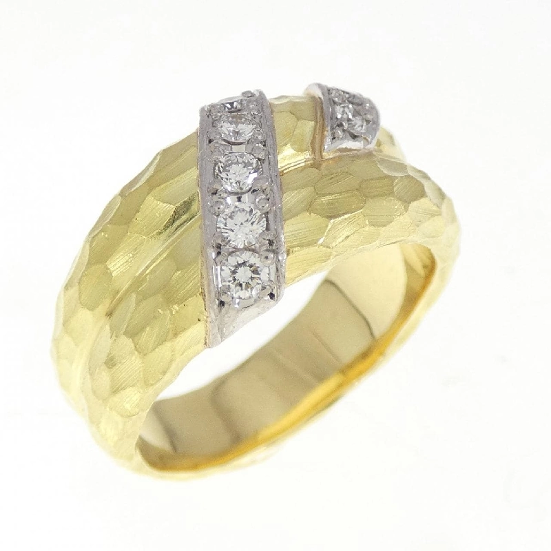 Nhẫn kim cương K18YG/PT900 0.25CT 670733