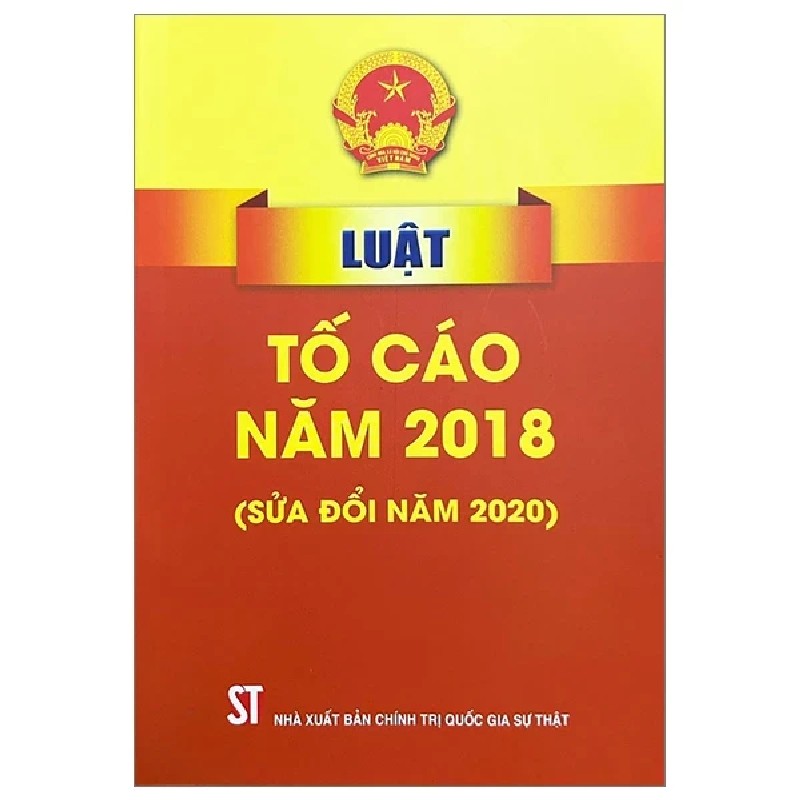 Luật Tố Cáo Năm 2018 (Sửa Đổi Năm 2020) - Quốc Hội 189603