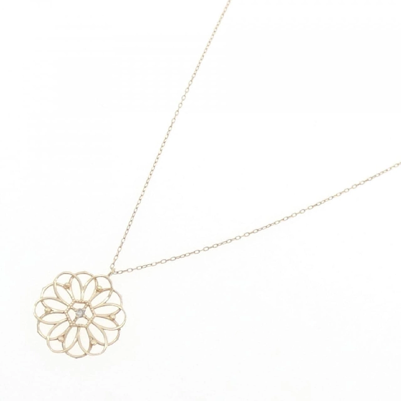 K10PG Dây chuyền kim cương 0.01CT - Hàng hiệu Authentic 858013