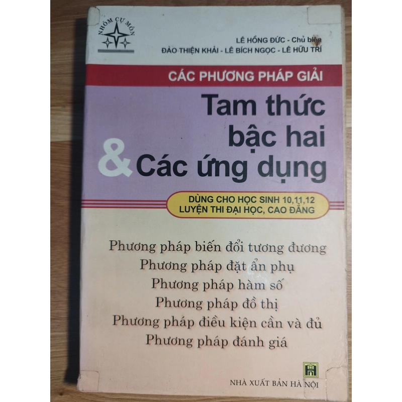 Phương pháp giải toán THPT (Lê Hồng Đức, bản cũ) 497954