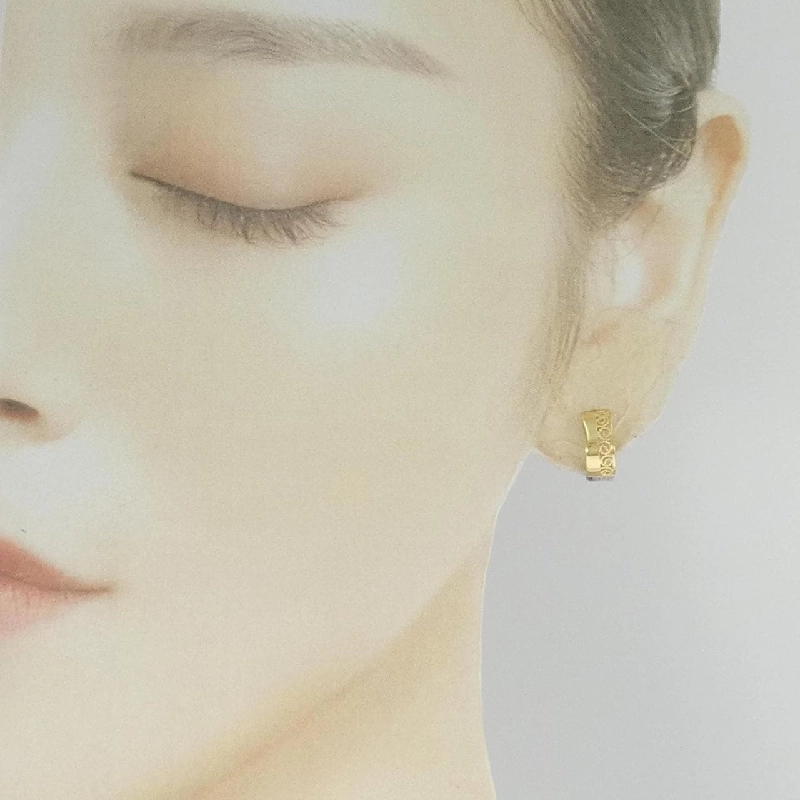 K18YG/K14WG Bông tai - Hàng hiệu Authentic 872329