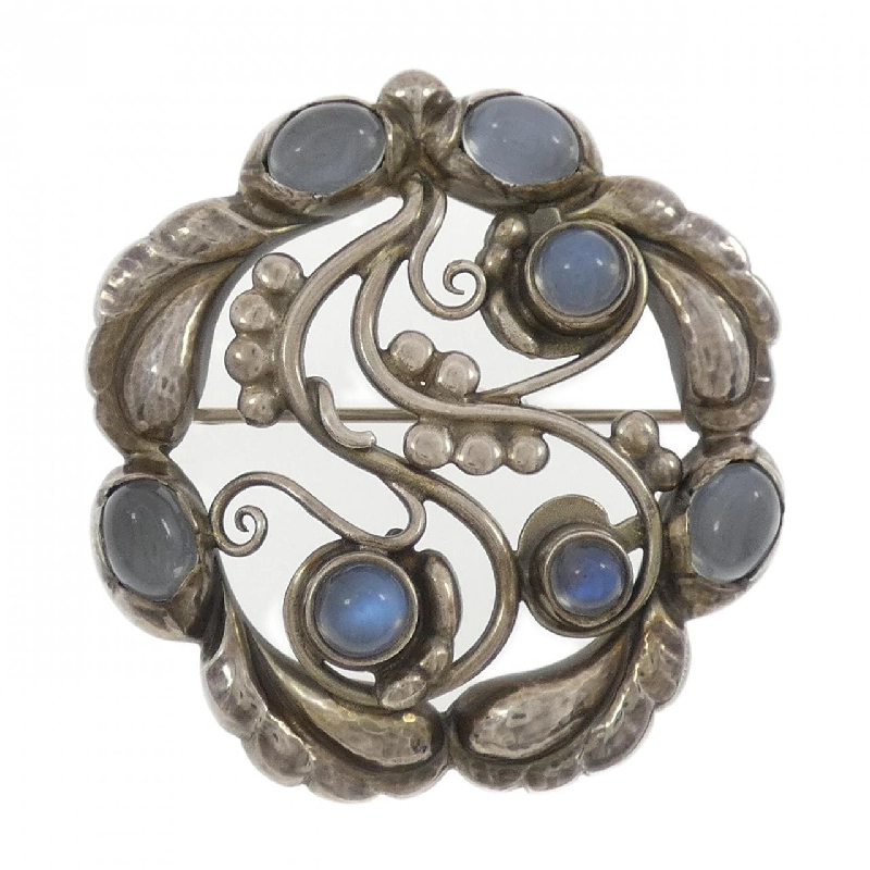 Brooch Hoa Nở Ánh Trăng George Jensen 666821