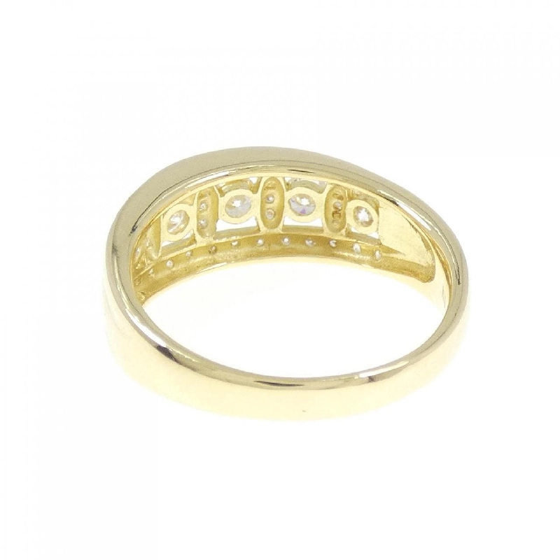 Nhẫn kim cương K18YG 0.801CT 667375